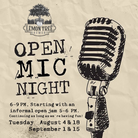 open mic graphic